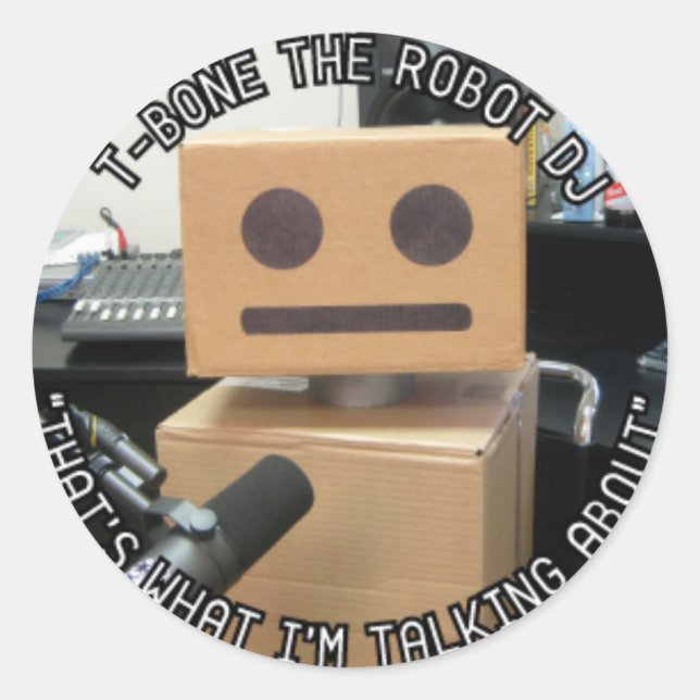 Pegatina de eslóganes T-Bone (Anverso)