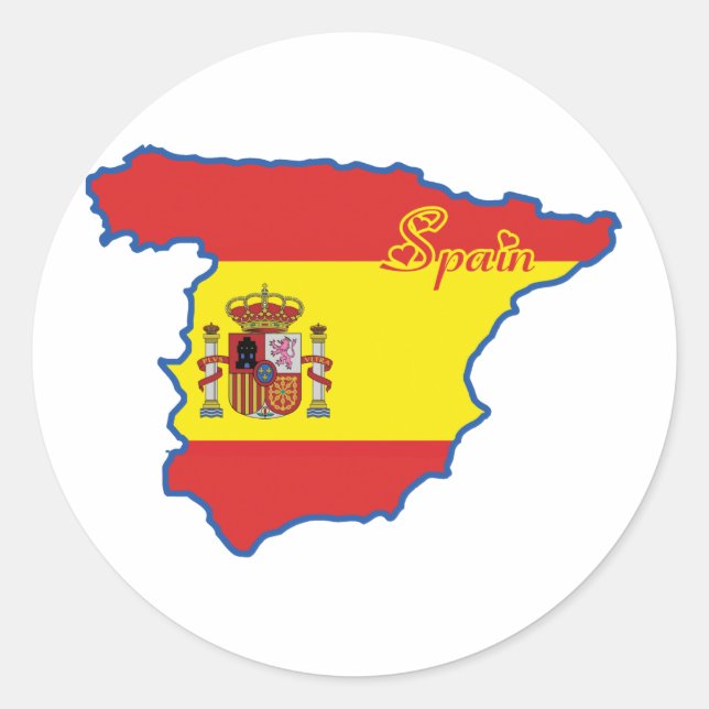 Pegatina de España (Anverso)