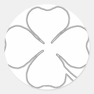 Pegatina de esquema de Shamrock