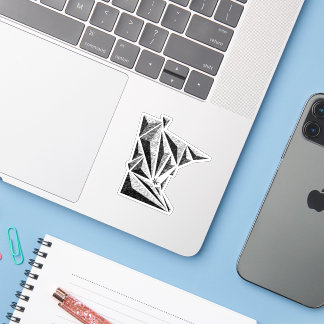 Pegatina de estado de MN