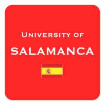 Pegatina de estilo europeo de Salamanca