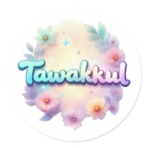 Pegatina de estilo Tawakkul Pastel Kawaii - Mot is