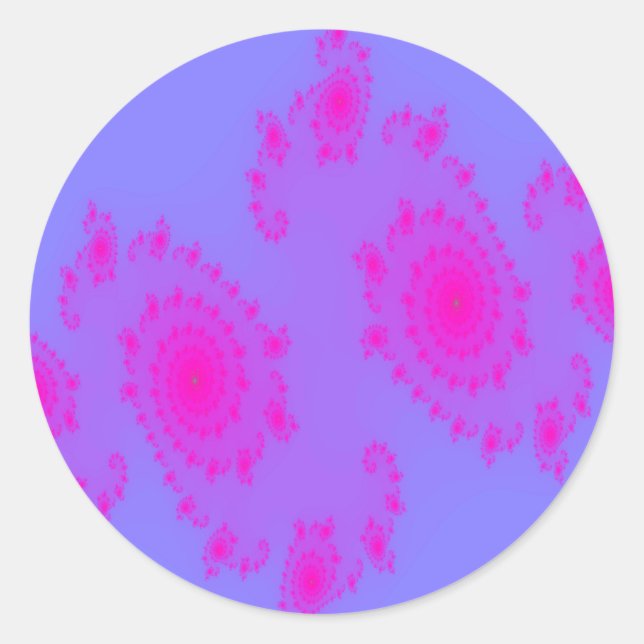 Pegatina de estornudos rosados (Anverso)