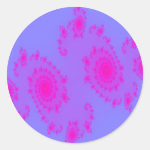 Pegatina de estornudos rosados