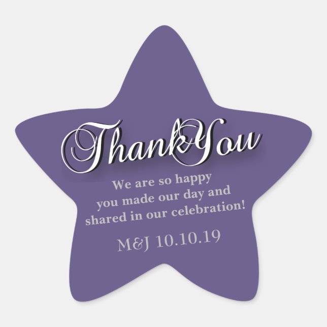 Pegatina de estrella (Anverso)