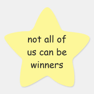 pegatina de estrella de oro divertida