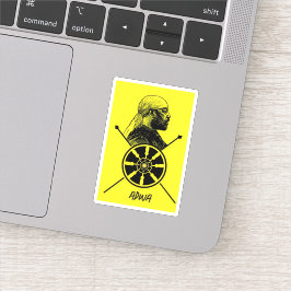 Pegatina de Ethiopia Adwa Menelik