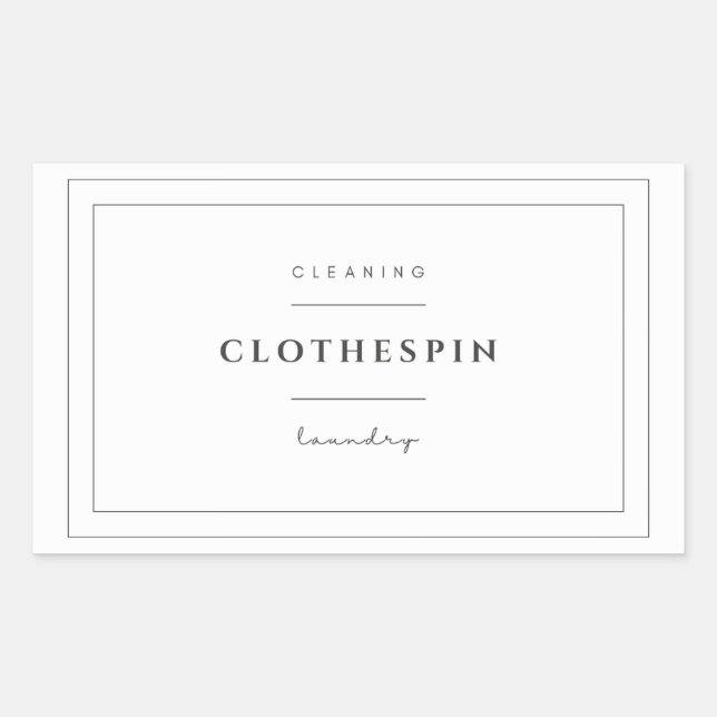 Pegatina de etiqueta de tela (Anverso)