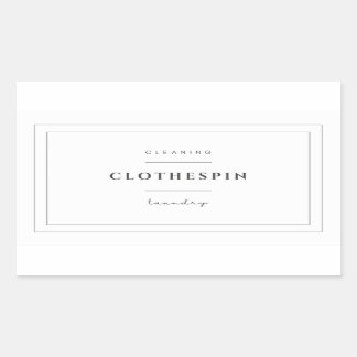 Pegatina de etiqueta de tela