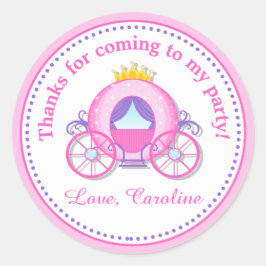 Pegatina de etiquetas de favor de fiesta de cumple