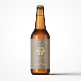 Pegatina de etiquetas de Kraft y Rustic Honey o de