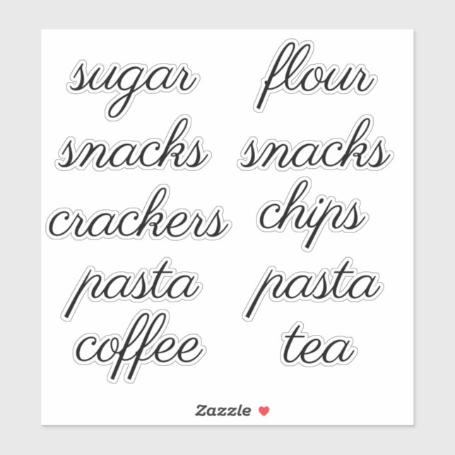 Pegatina de etiquetas de la organización de la exp (Hoja)