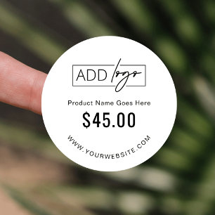 Pegatina de etiquetas de precio de productos con l