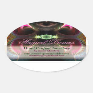 Pegatina de etiquetas de productos para joyas de s