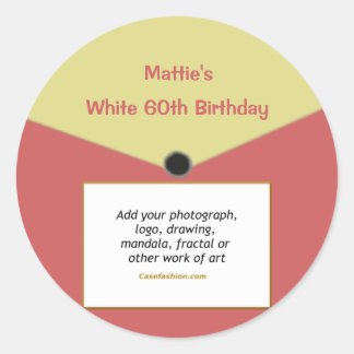 Pegatina de etiquetas de registro de personalizado