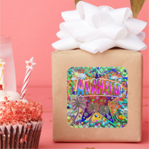 Pegatina de factor de riesgo de Anaheim