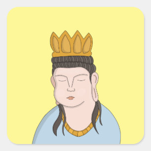 Pegatina de Faith Square