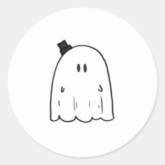 Pegatina de fantasma de corte