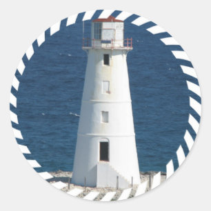 Pegatina de faro náutico