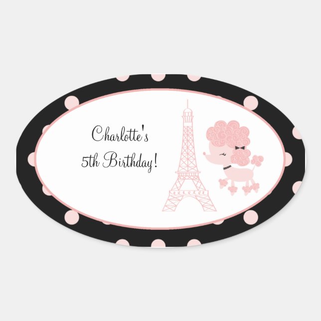 Pegatina de Favor del Canje de París francés (Anverso)