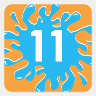 Pegatina de favores / etiquetas - DIVERSIÓN al sol