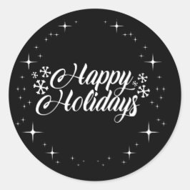 Pegatina de Felices Fiestas