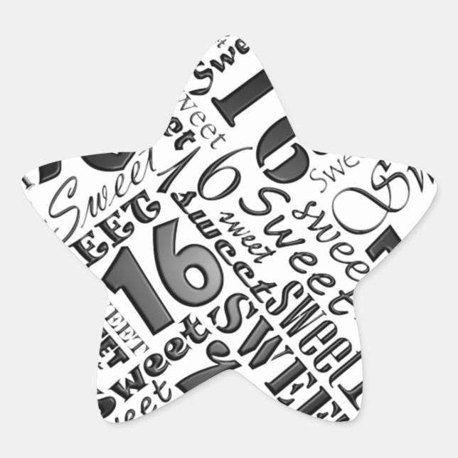 Pegatina de fiesta de cumpleaños (Anverso)