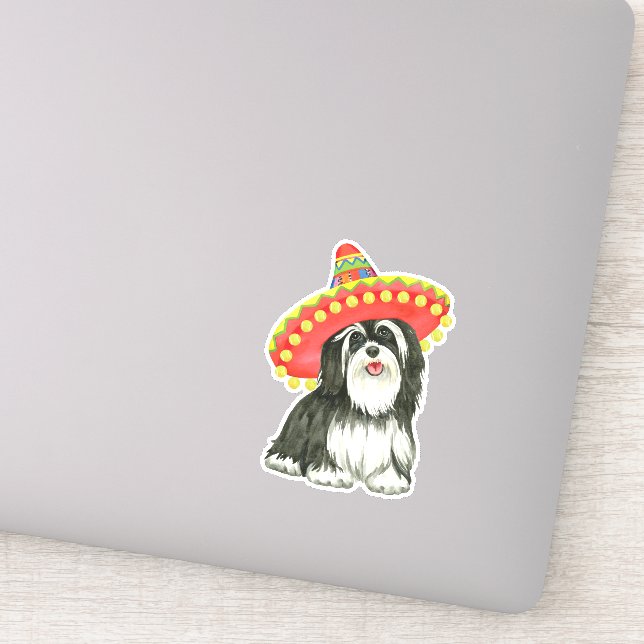 Pegatina de Fiesta Havanese Vinyl (Detalle)