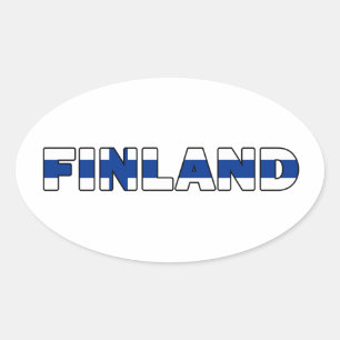 Pegatina de Finlandia