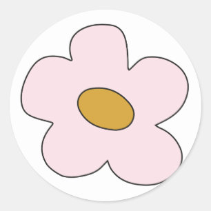 pegatina de flores