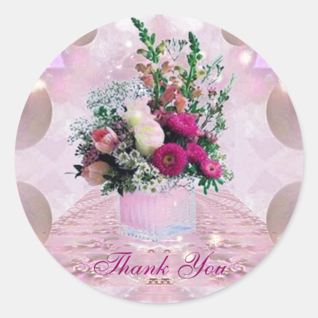 Pegatina de flores de Bouquet (Anverso)