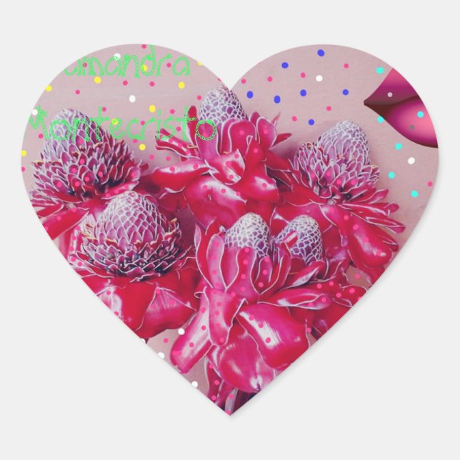 Pegatina de flores por todas partes!! (Anverso)