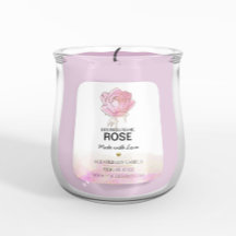 Pegatina de flores rosadas Peony