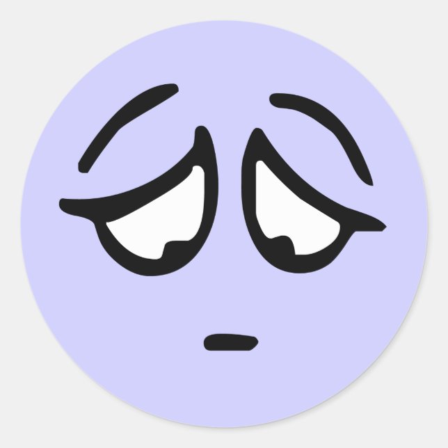 Pegatina de fondo de Personalizable emoticono (Anverso)