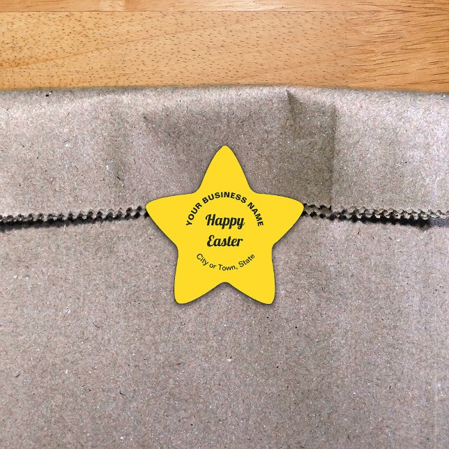 Pegatina de forma de estrella de negocios de Pascu (Subido por el creador)