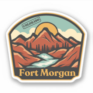Pegatina de Fort Morgan, Colorado