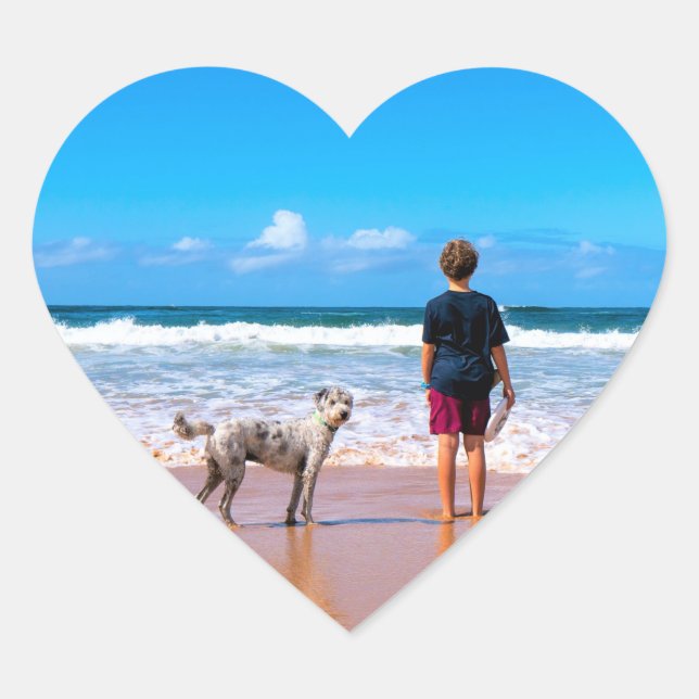 Pegatina de fotos de personalizado sus propias fot (Anverso)