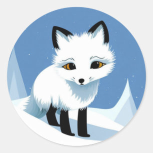 Pegatina de Fox del Ártico
