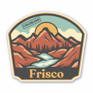 Pegatina de Frisco, Colorado