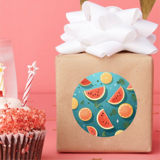 Pegatina de frutas frescas (Fiesta)