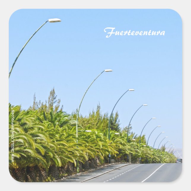 Pegatina de Fuerteventura (Anverso)
