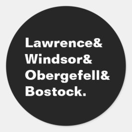 Pegatina de Fundas de igualdad de SCOTUS