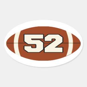 Pegatina de fútbol número 52
