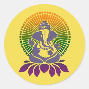 Pegatina de Ganesh
