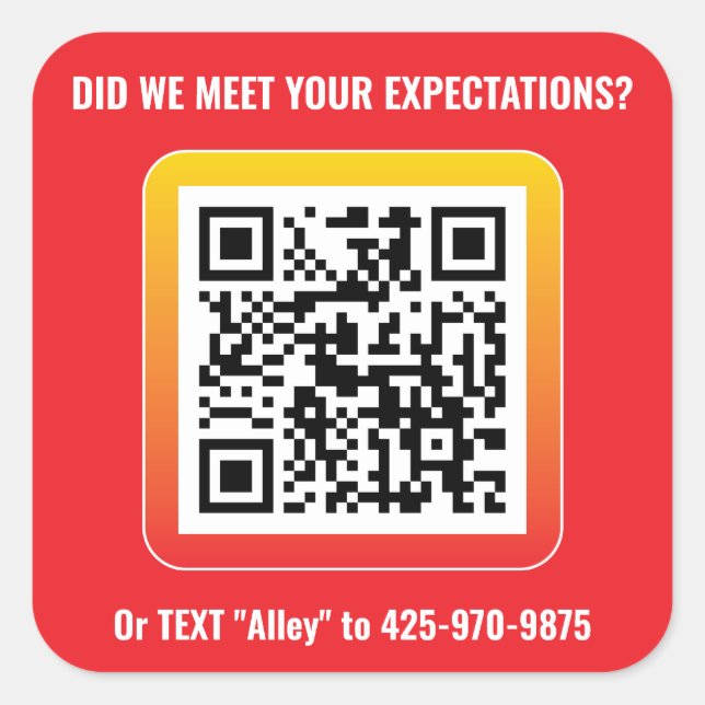 Pegatina de Genius Square del producto - Keene Red (Anverso)