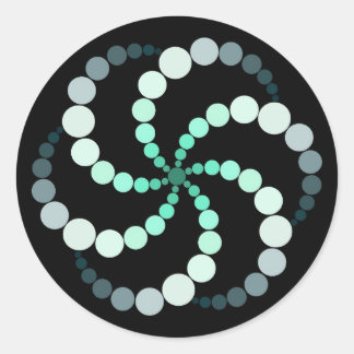 Pegatina de geometría sagrada