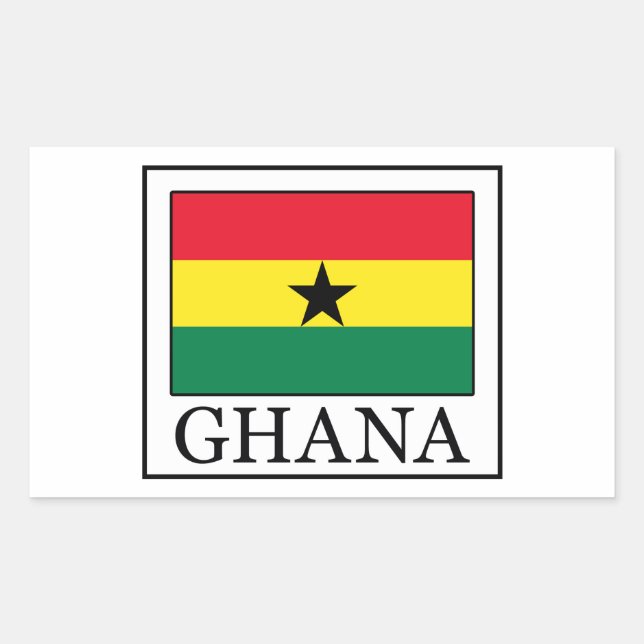 Pegatina de Ghana (Anverso)