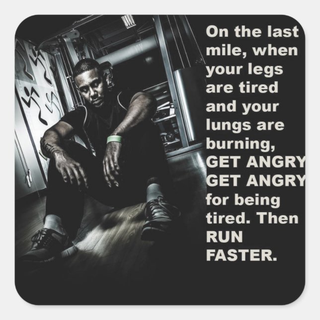 Pegatina de Gimnasio de Construcción de Cuerpo Mot (Anverso)