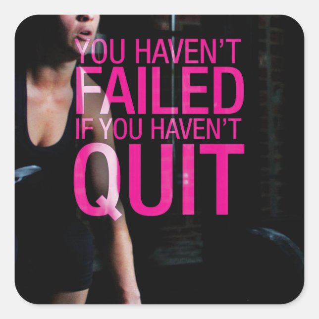 Pegatina de Gimnasio de Construcción de Cuerpo Mot (Anverso)