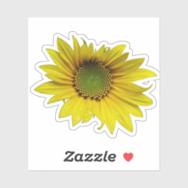 pegatina de girasol miniatura